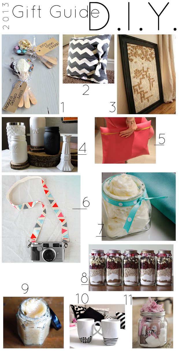 DIY Christmas Gift Guide 2013, Weihnachtsgeschenk selber machen