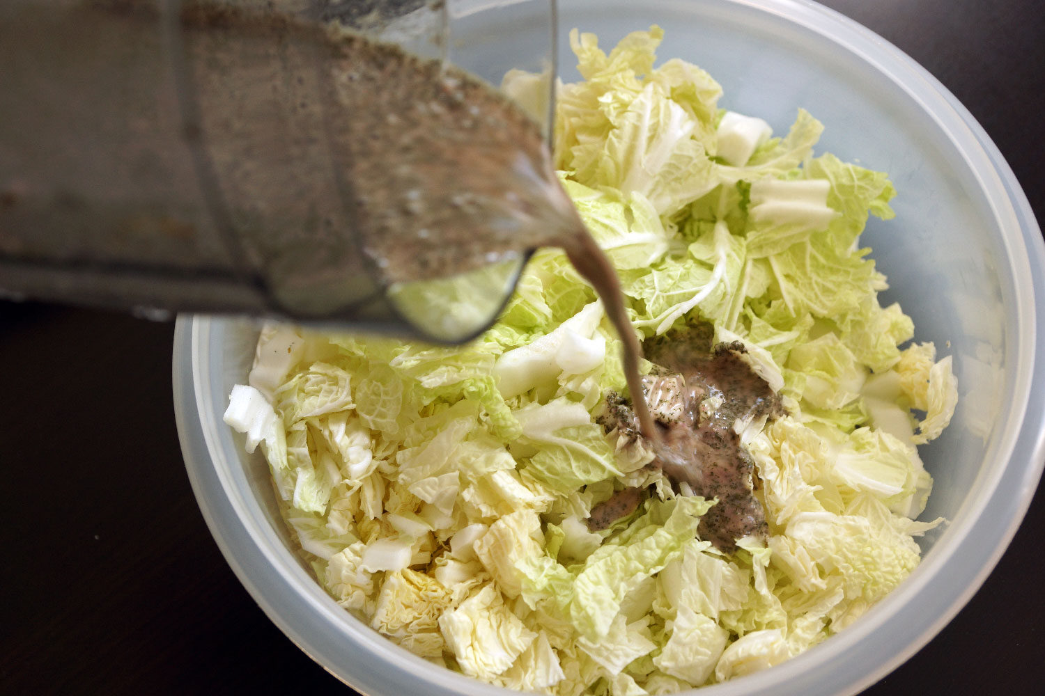 Chinese Cabbage and Dill Salad (super rich in Vitamin C)
