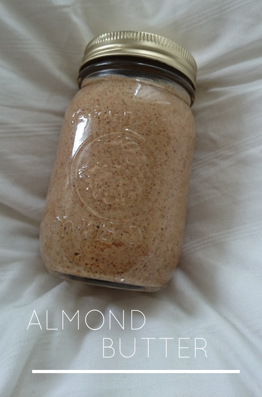 Homemade Almond Butter | Mandelbutter selbstgemacht