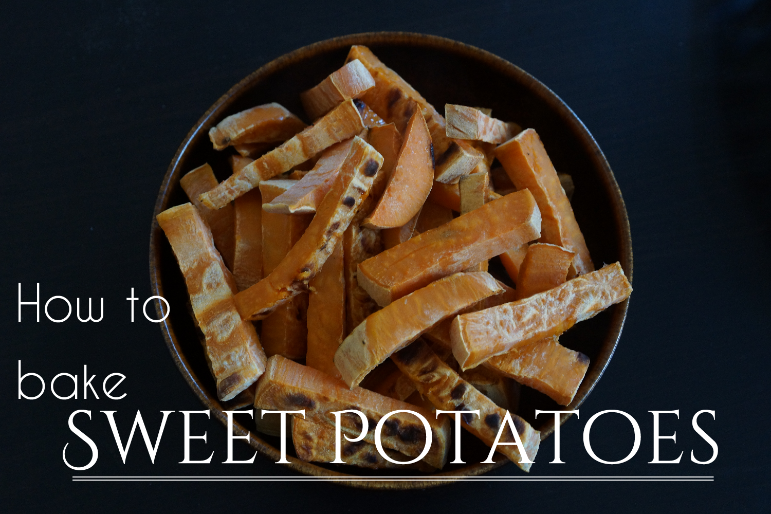 How to bake sweet potatoes | Wie backe ich  Süßkartoffeln