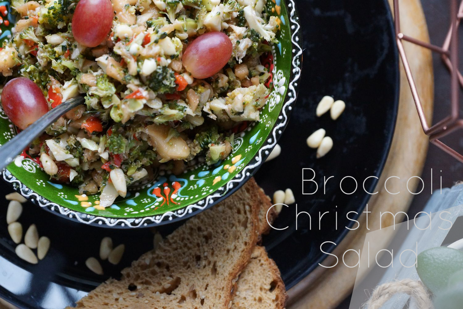Broccoli Christmas Salad | Brokkoli Weihnachts Salat