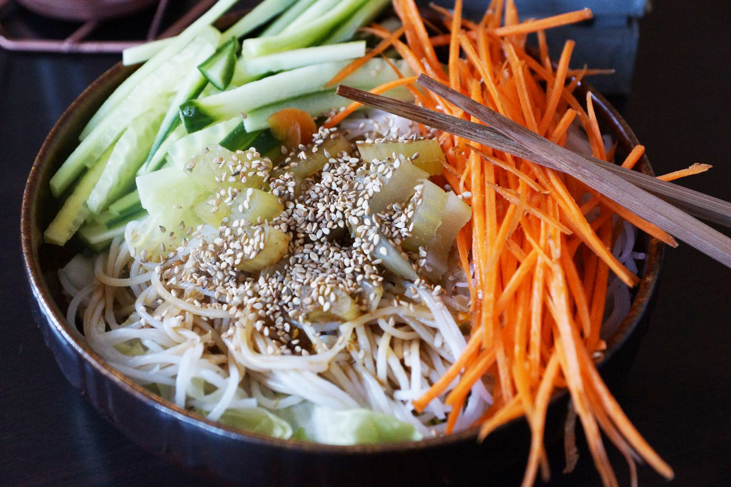 Rice Noodle Salad | Reisnudelsalat